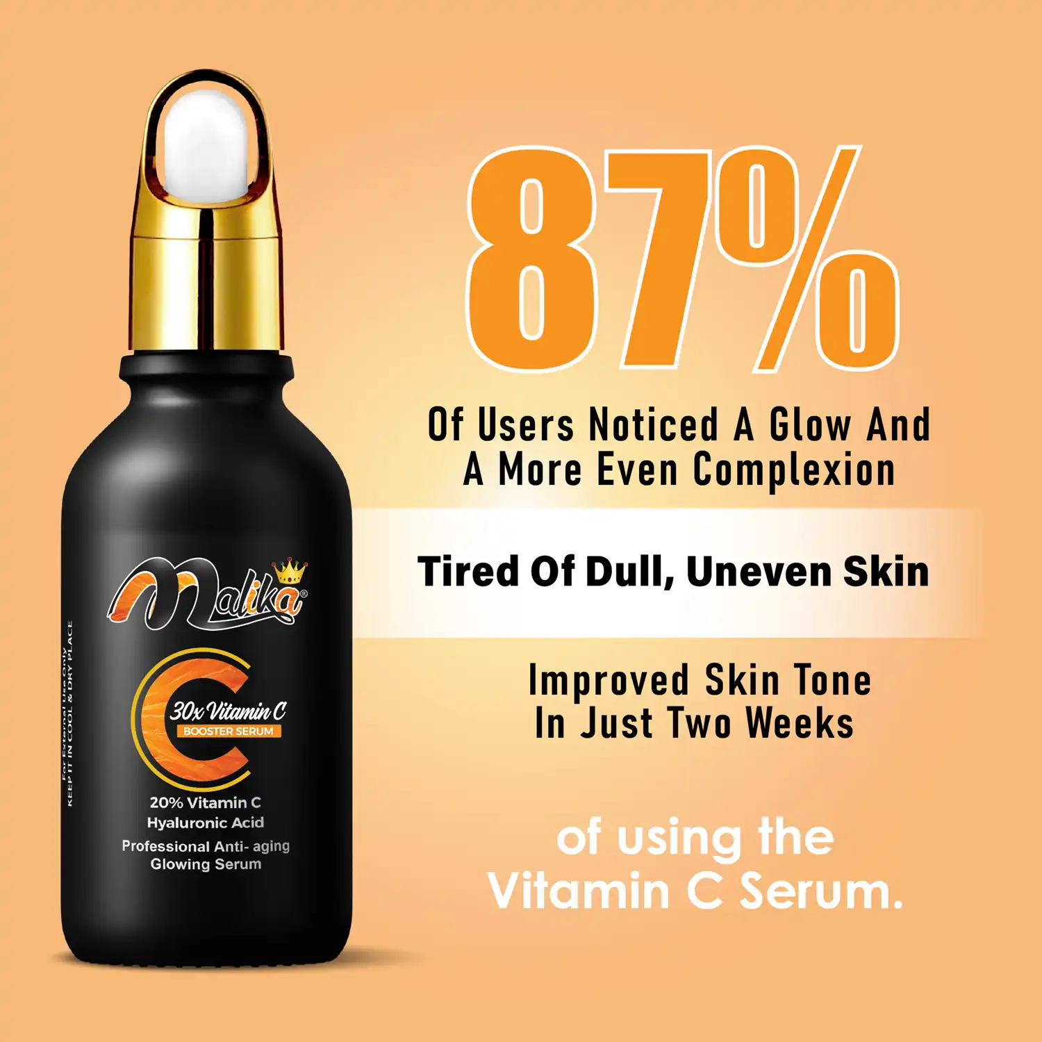 Malika 30X Vitamin C Serum - Image 3
