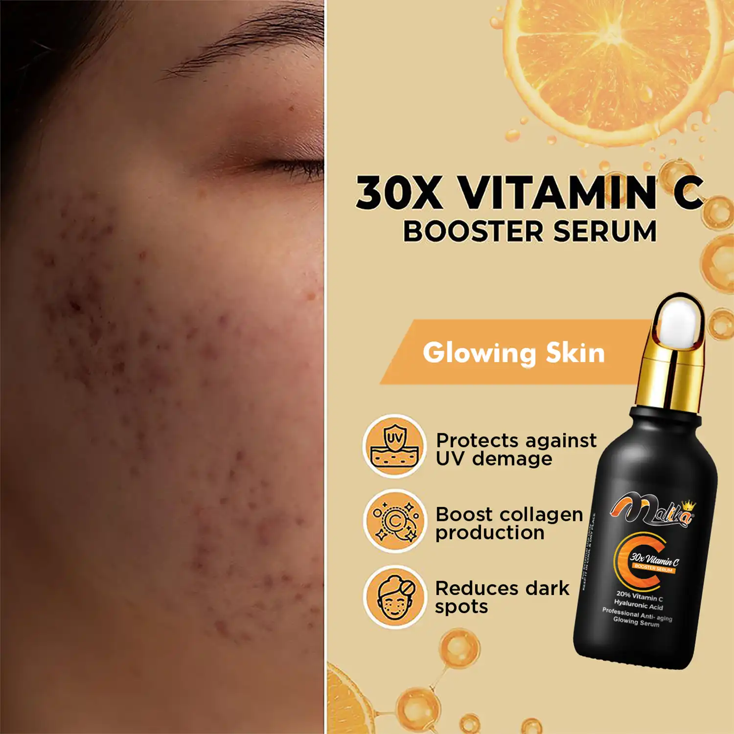Malika 30X Vitamin C Serum - Image 4