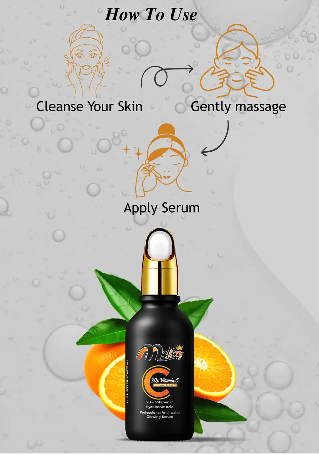 Malika 30X Vitamin C Serum - Image 5