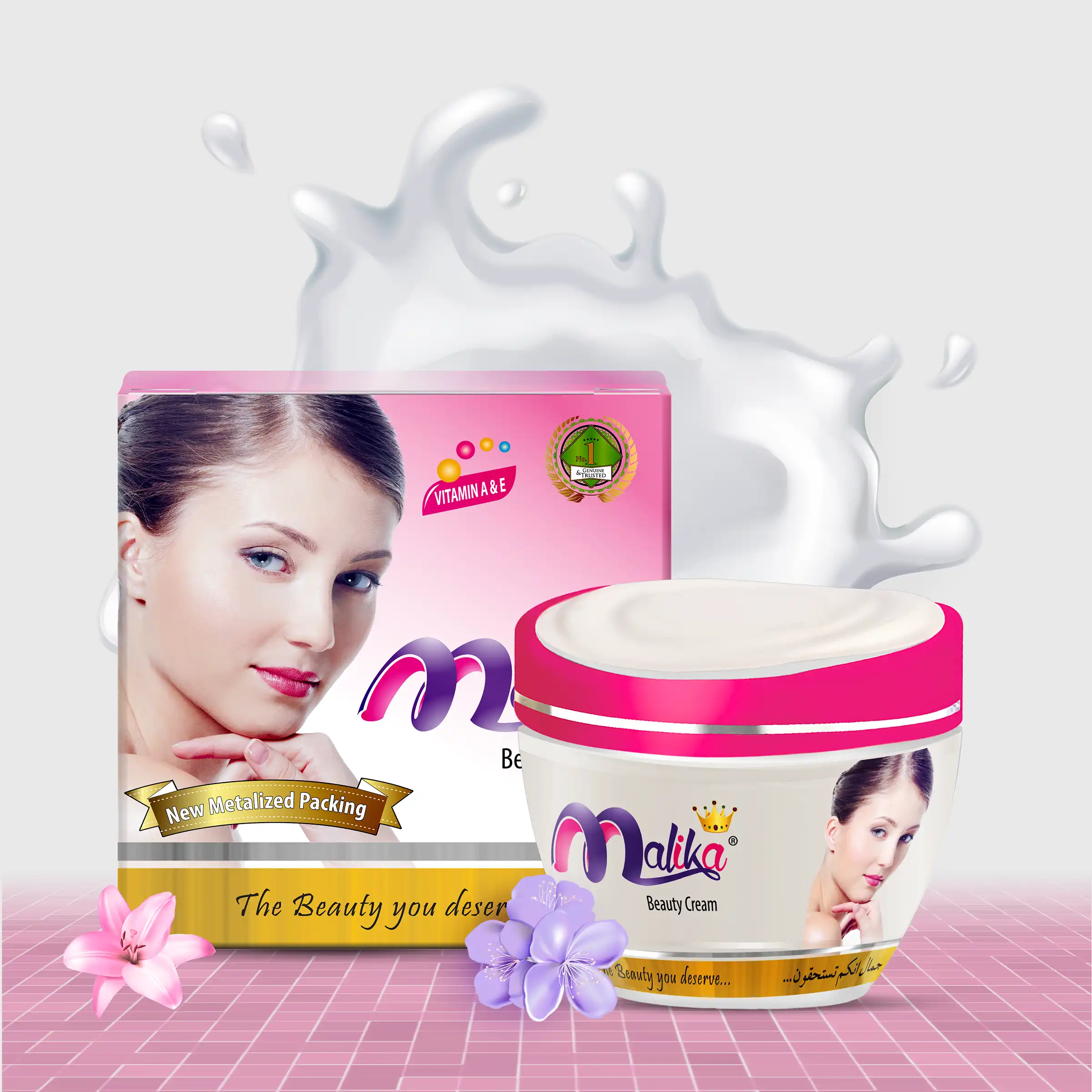 Malika Beauty Cream (Large) - Image 4