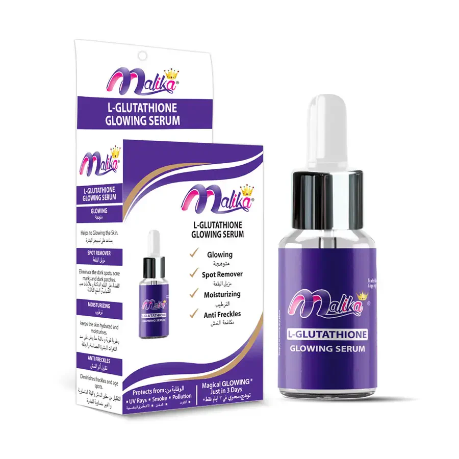Malika L-Glutathione Glowing Serum - Image 8