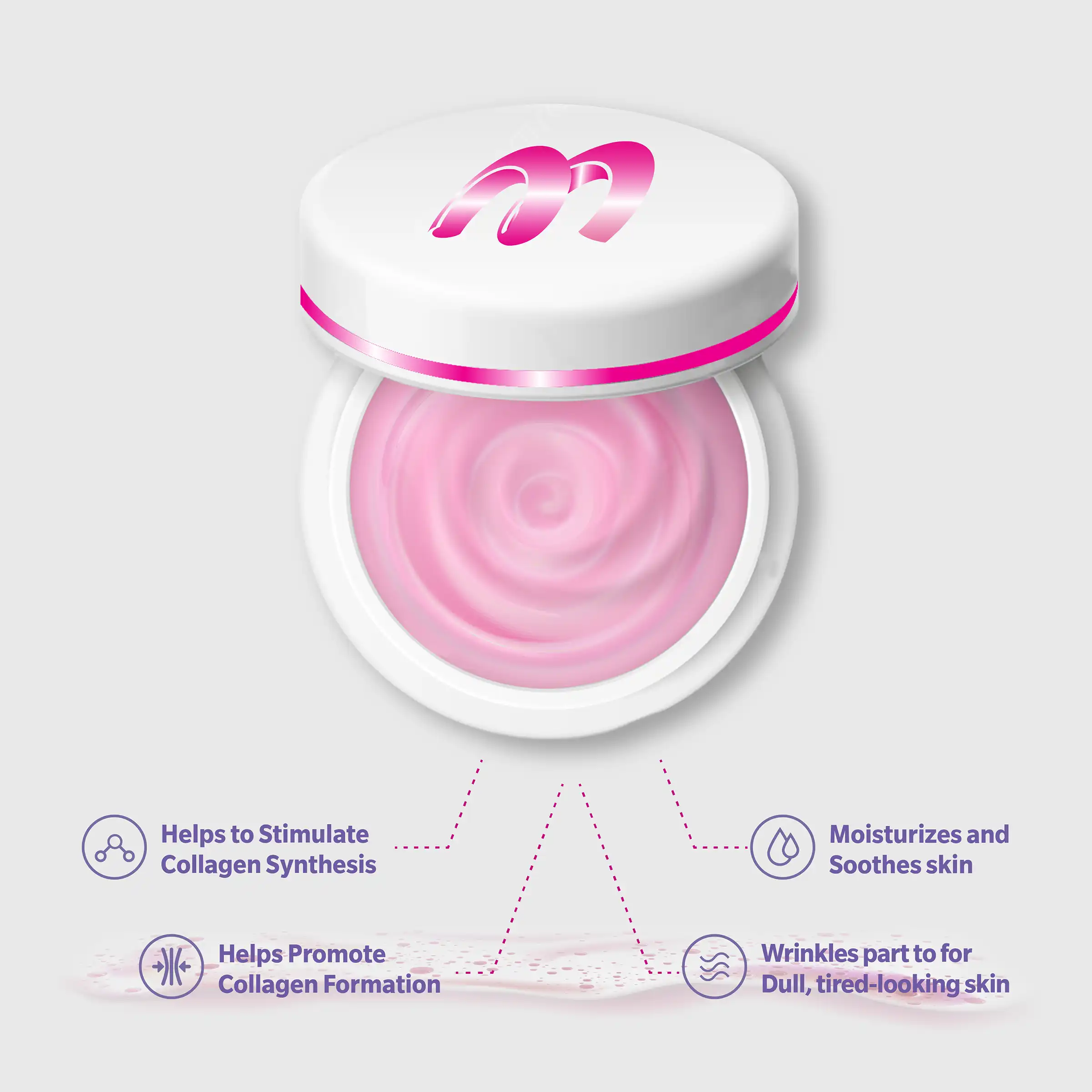 Malika Pro Collagen 3-in-1 Beauty Cream - Image 3