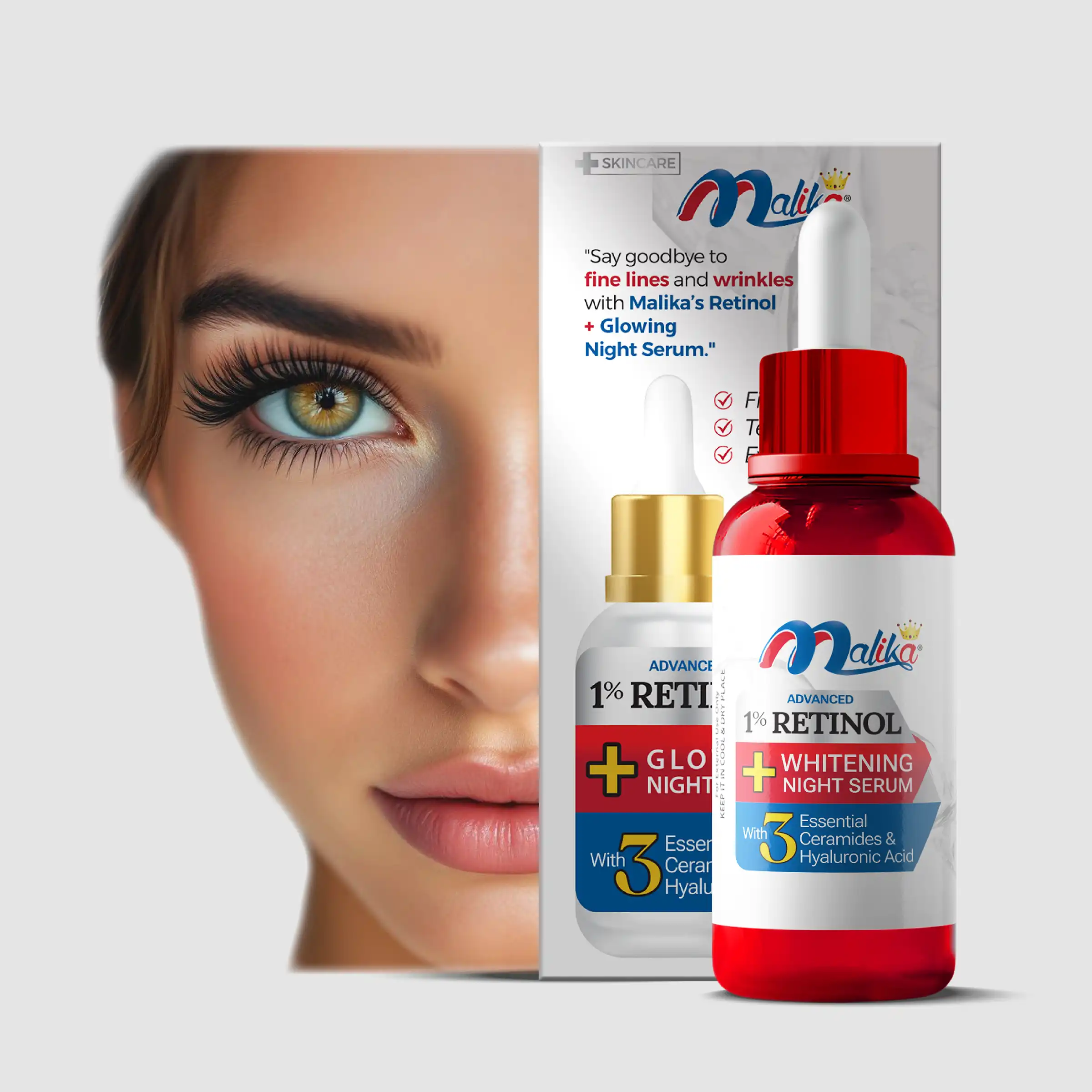 Malika Retinol Glowing Night Serum - Image 4