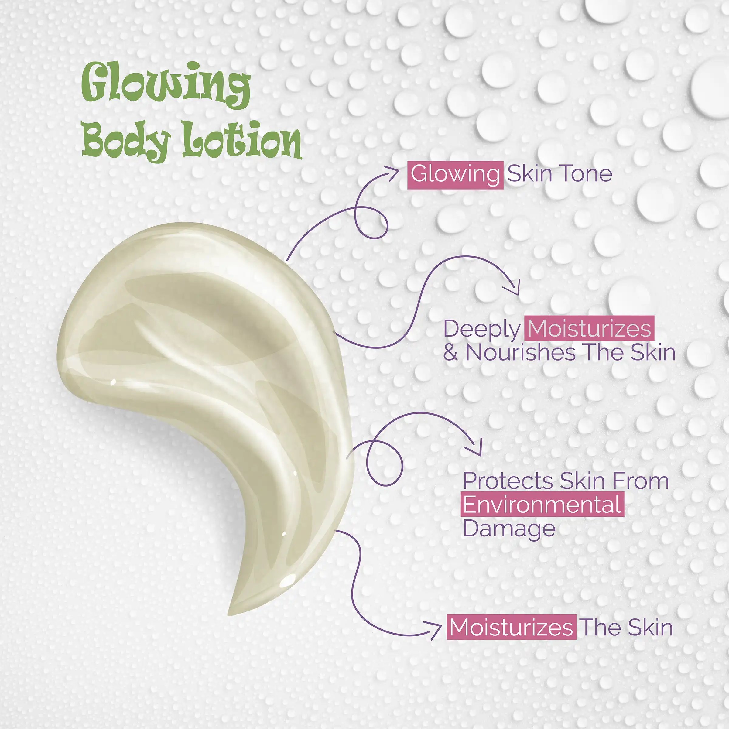 Malika GLOWING Face & Body Lotion - Image 4